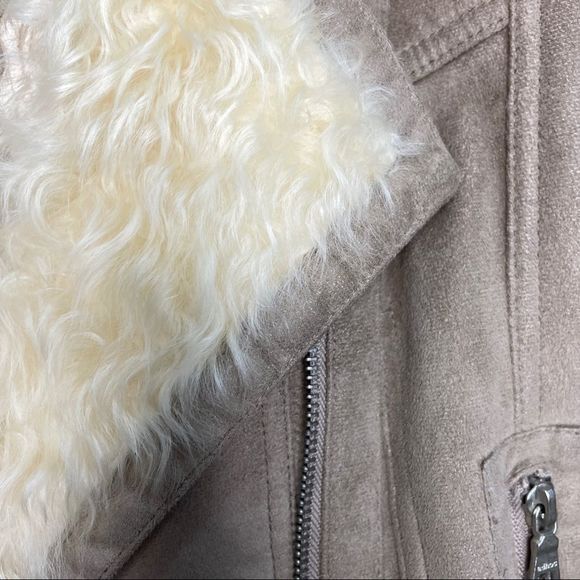 Ad Hoc 100% Wool Fleece Moto Jacket Sz XS - Picture 5 of 16